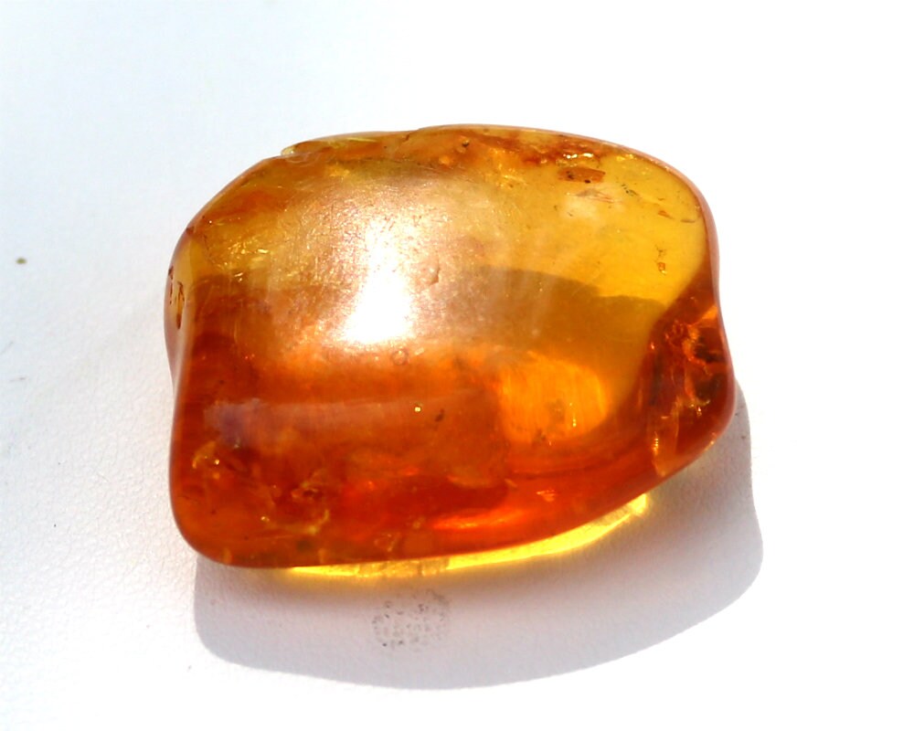 Baltic Amber Nugget Chunk Honey Natural Polished Untreated 7.7 gram