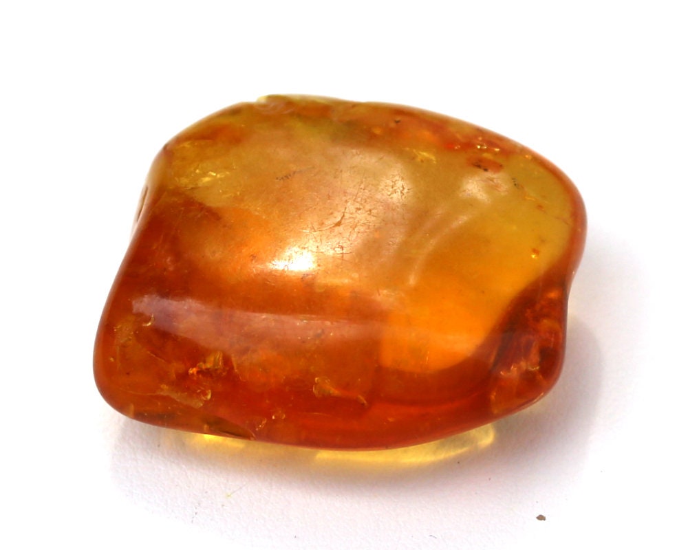 Baltic Amber Nugget Chunk Honey Natural Polished Untreated 7.7 gram