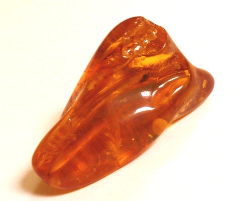 Baltic Amber Nugget with Fossil Insect Natural Honey 15.5 gram