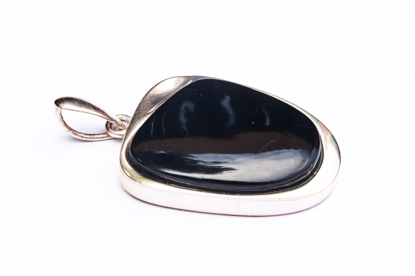 Baltic Amber Cherry Pendant Natural Unisex Untreated 2" 10.7 gram 925 Silver