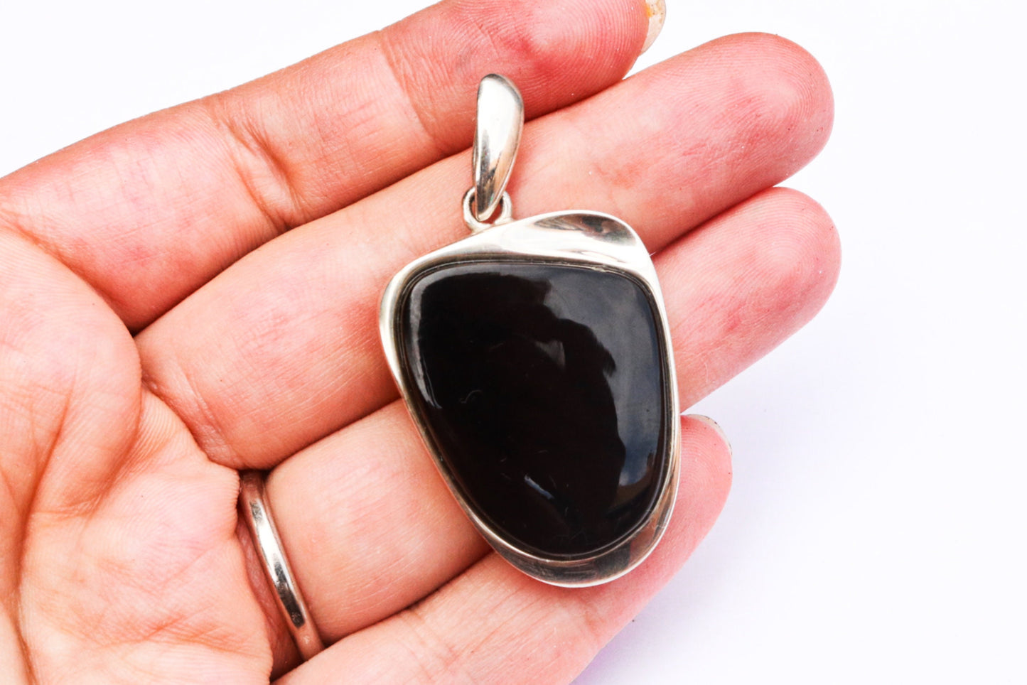 Baltic Amber Cherry Pendant Natural Unisex Untreated 2" 10.7 gram 925 Silver