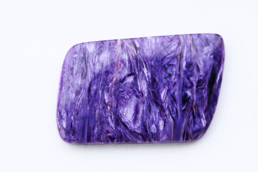 Charoite Cabochon Free Form Russian grade AAA Natural Purple Stone 21.4 gram