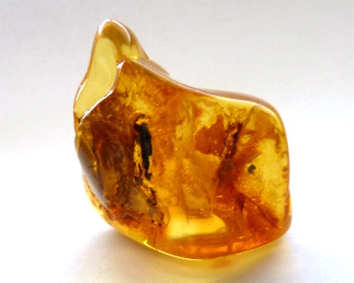 Baltic Amber Nugget Honey Natural Inclusions Debris 14.2 gram