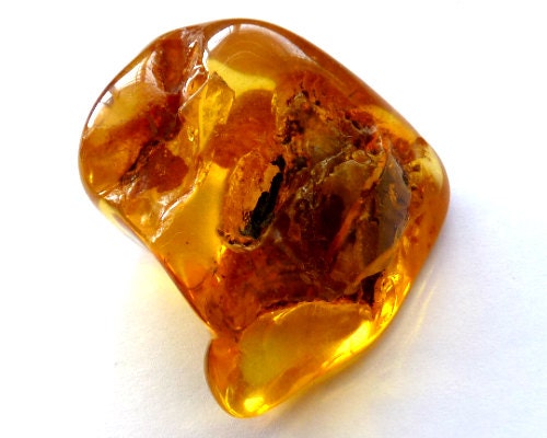 Baltic Amber Nugget Honey Natural Inclusions Debris 14.2 gram